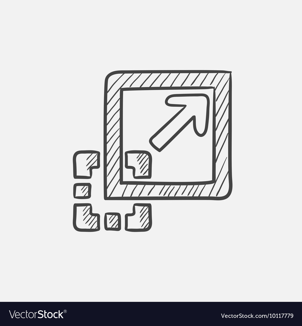 Add content sketch icon
