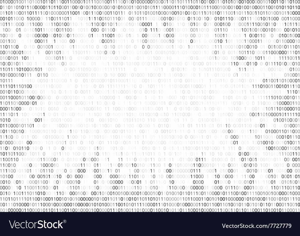 Binary code background Royalty Free Vector Image