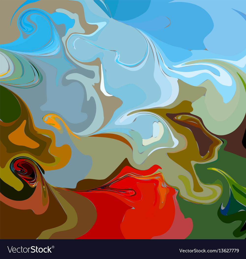 Colorful color background vector image Colorful color background
