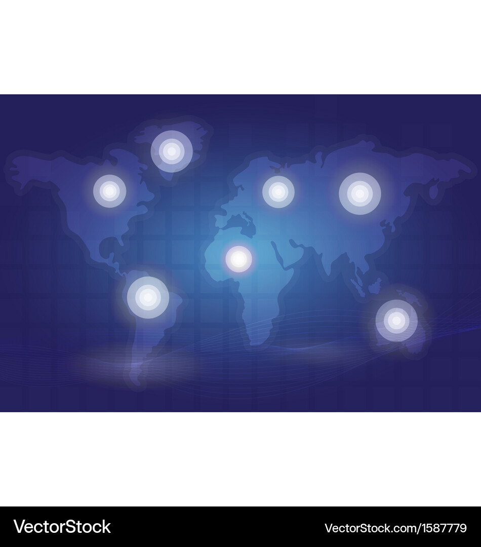 Map Royalty Free Vector Image - VectorStock