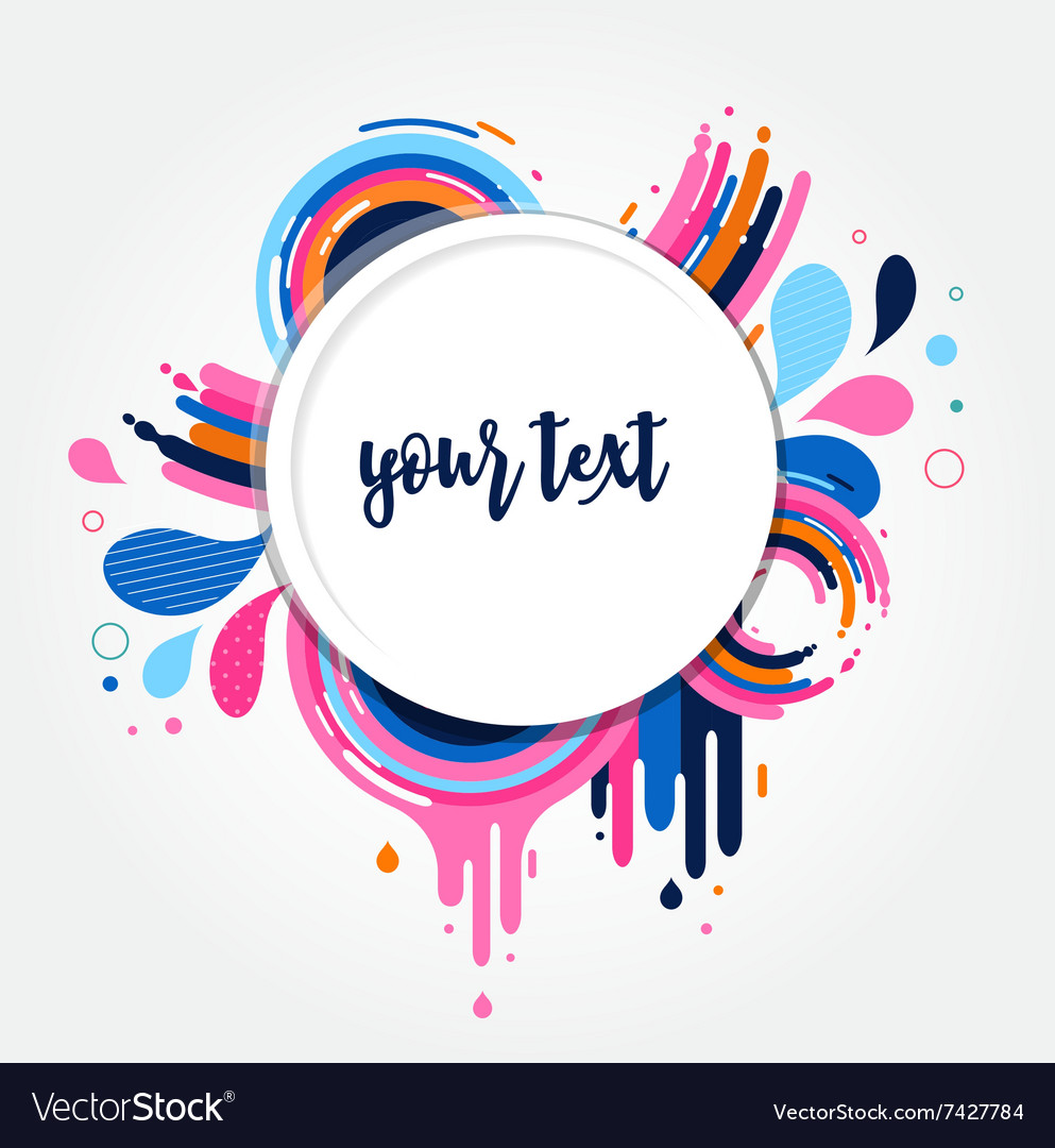 Abstract orange and black background Royalty Free Vector