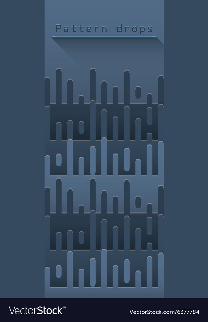 Abstract pattern with drops