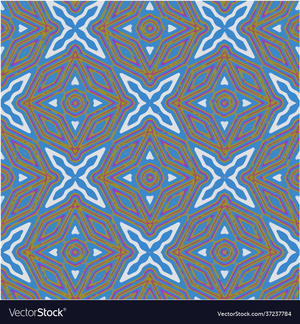 Geometric pattern with triangular elements Vector Image Geometric pattern with triangular elements