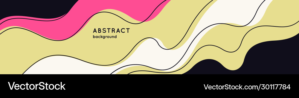 Modern backgrounds with abstract elements Vector Image