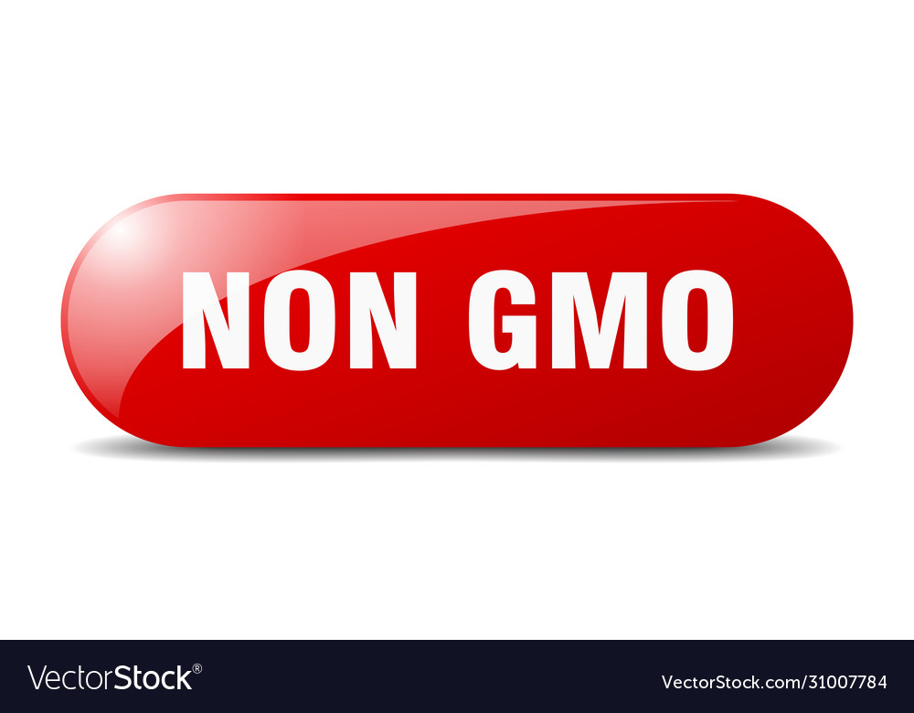 Non gmo button sign key push