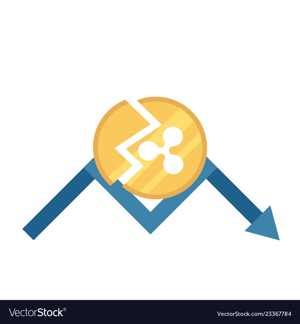 Set of icons with ico blockchain concept vector image Set of icons with ico blockchain concept