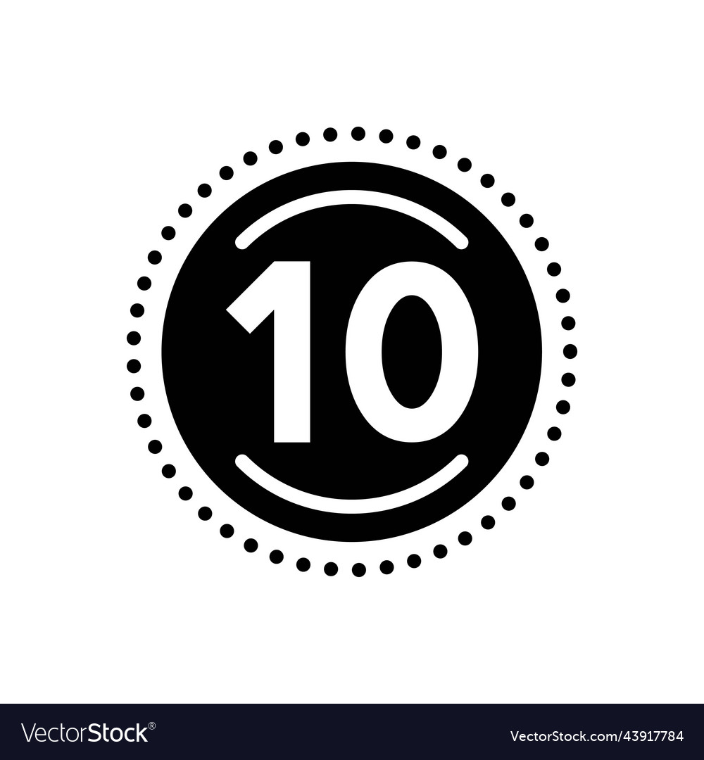 Ten Royalty Free Vector Image VectorStock ten-royalty-free-vector-image-vectorstock
