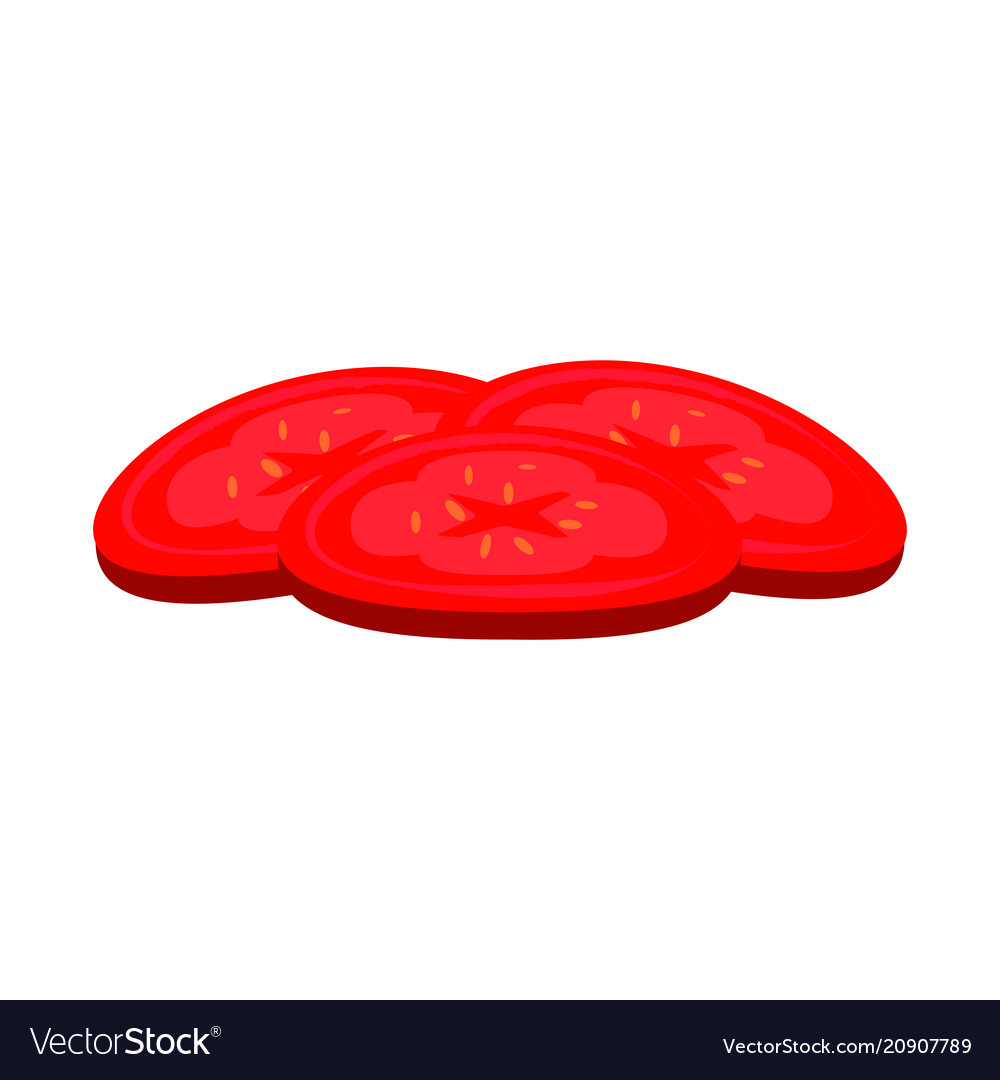 Abstract burger object vector image Abstract burger object