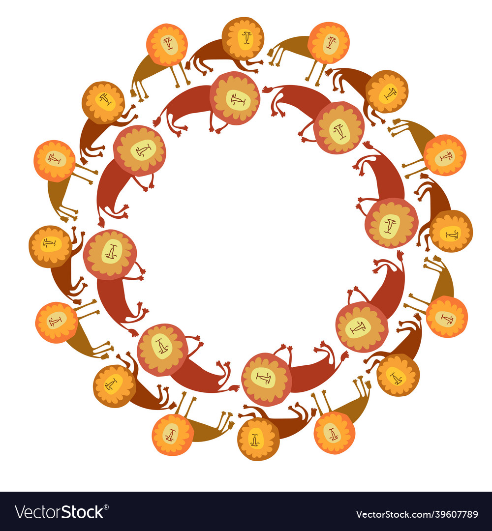 Isolated colorful design vignette of sunny vector image Isolated colorful design vignette of sunny