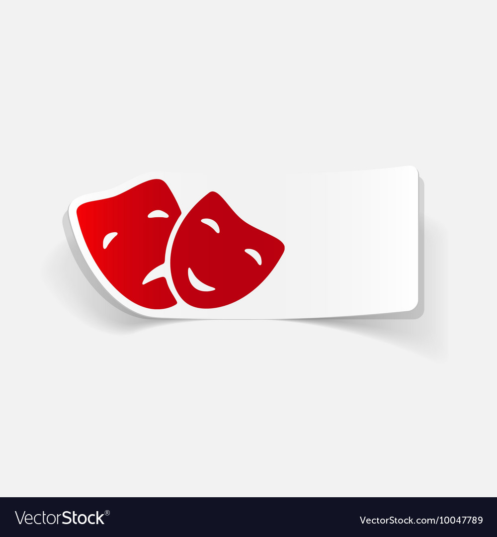 Realistic design element mask