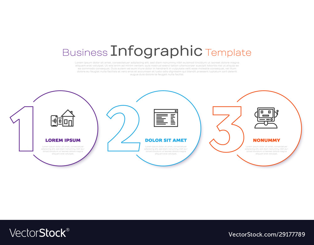 Set line smart home software web developer vector image Set line smart home software web developer