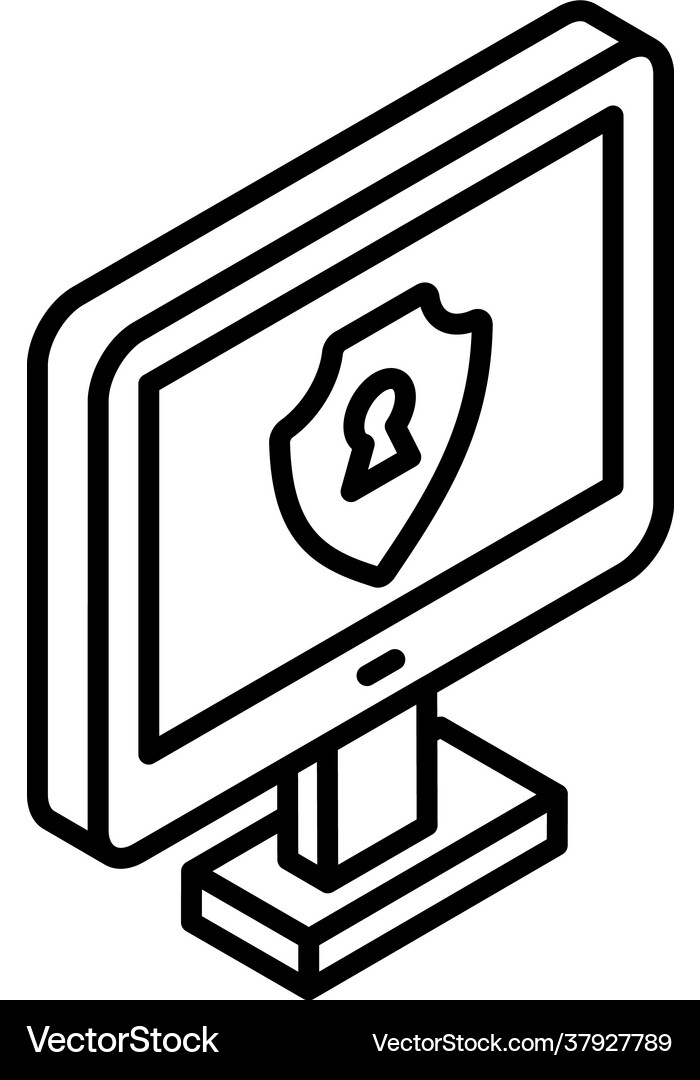 System protection Royalty Free Vector Image - VectorStock