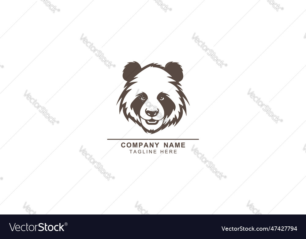 Bear logo icon wild animal emblem loud