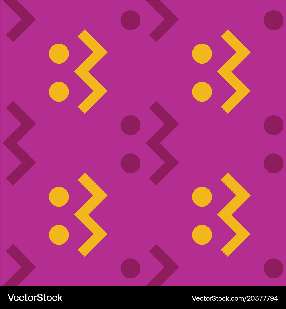 Connex Pattern Connect right seamless pattern Royalty Free Vector Image