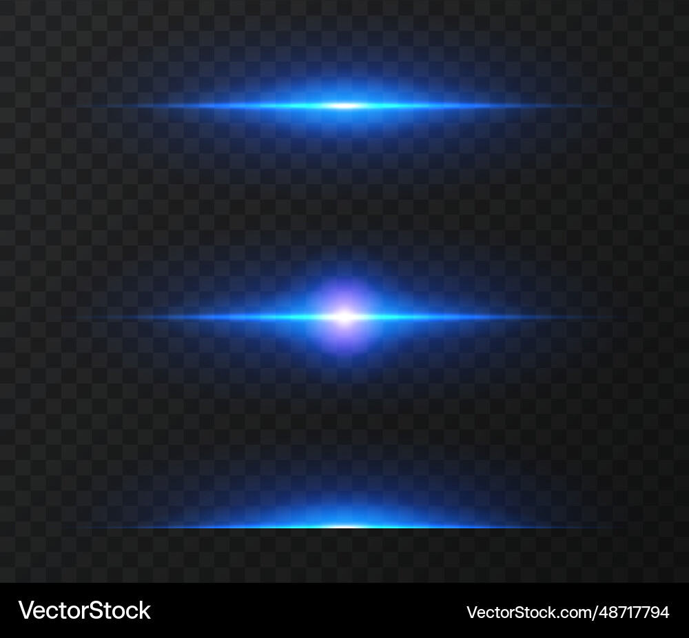 Light effect set Royalty Free Vector Image - VectorStock
