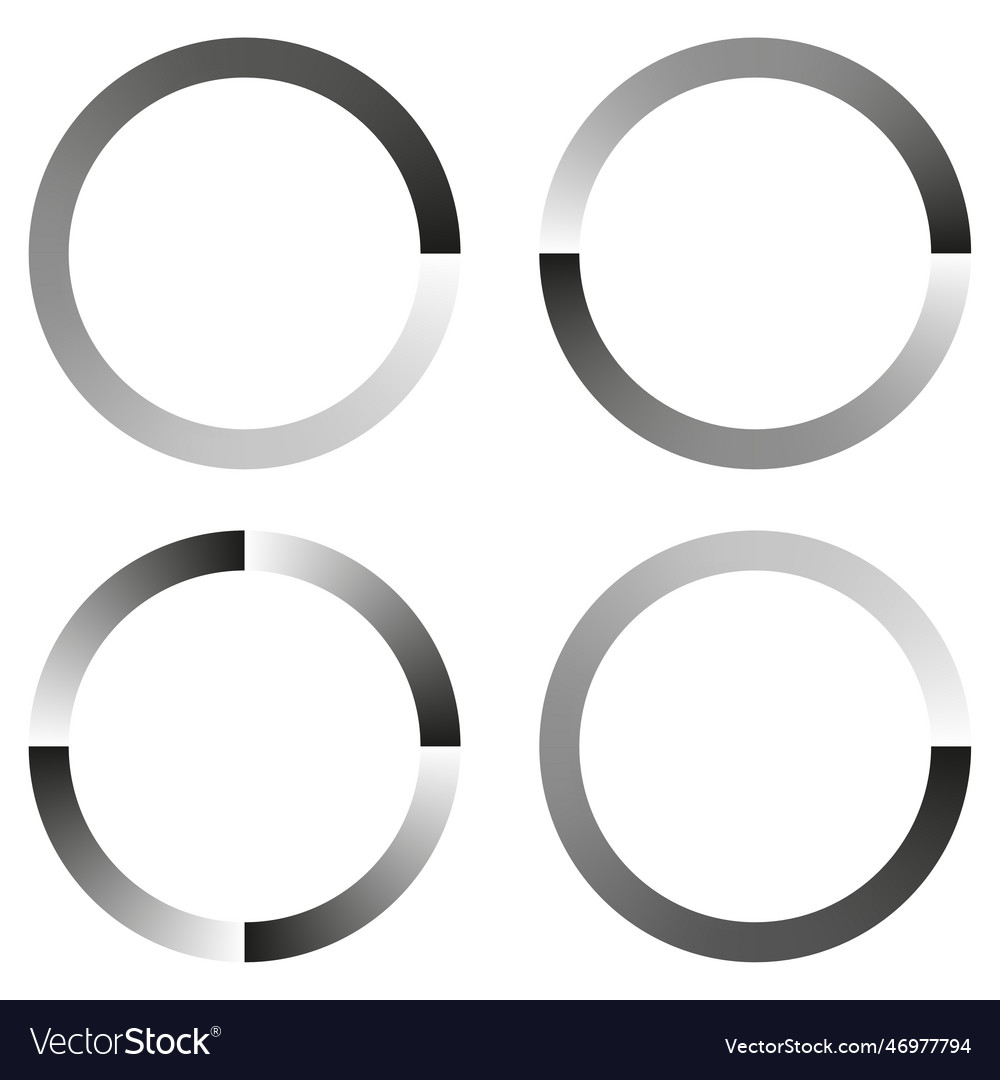 Progress steps phases indicator preloader Vector Image Progress steps phases indicator preloader