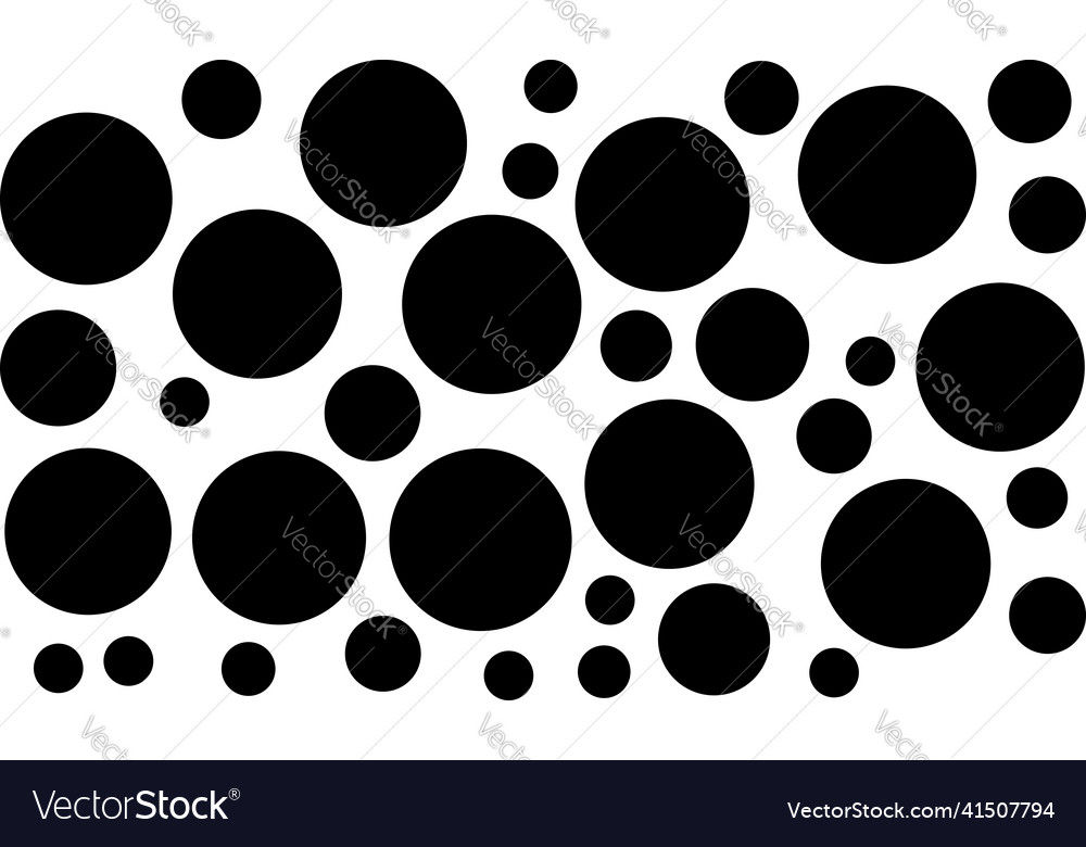 Random dots circles dotted speckles pattern vector image Random dots circles dotted speckles pattern