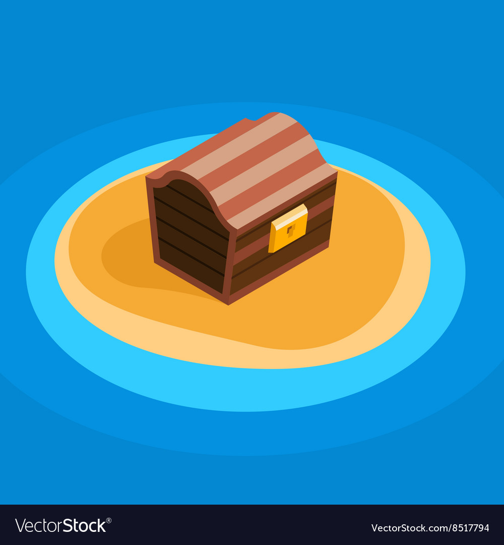 Treasure chest icon Royalty Free Vector Image - VectorStock