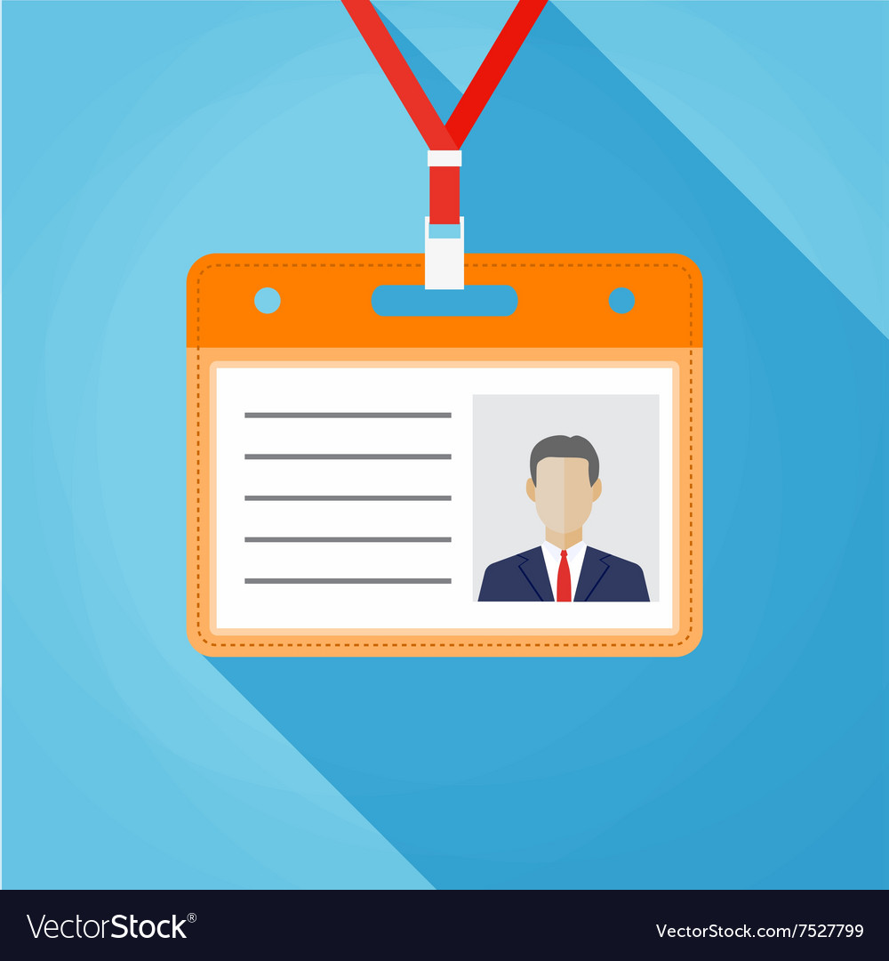 Badge Template - Flat Style