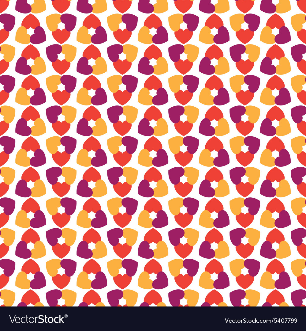 Bright abstract seamless pattern