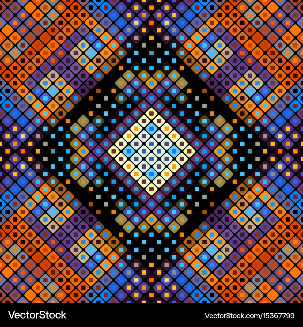 Geometric abstract pattern Royalty Free Vector Image