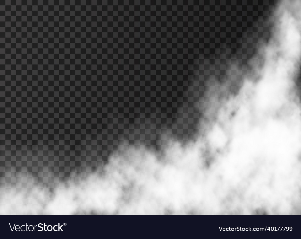 Real white steam on black background. Real white steam isolated on