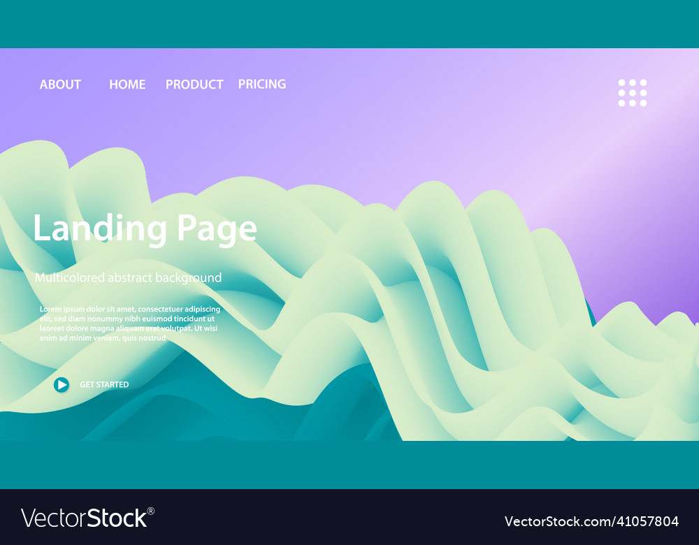 Abstract Liquid Gradient Background
