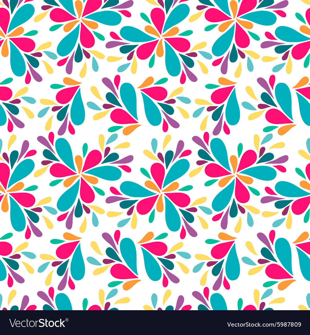 Abstract seamless with round gold pattern