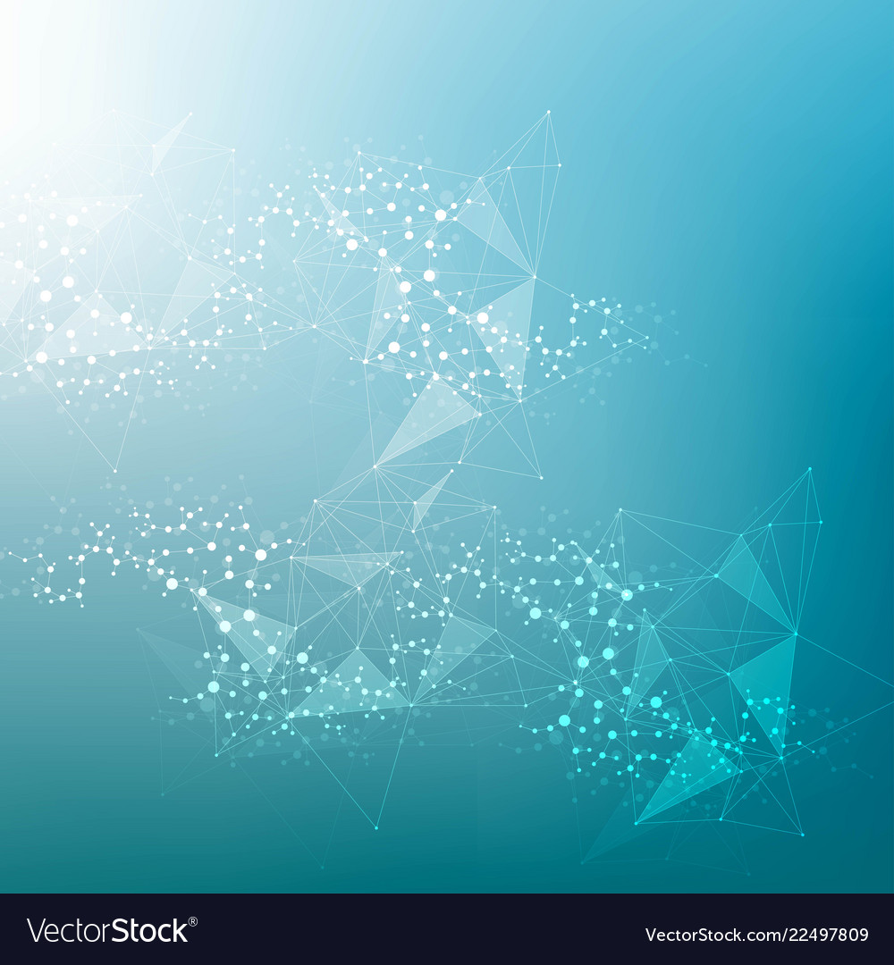 Big data visualization background modern