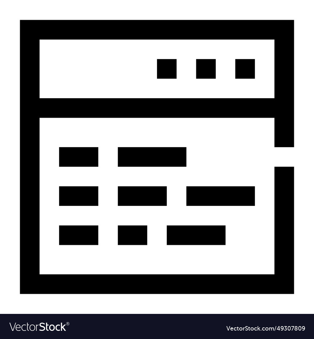 Coding icon internet technology concept vector image Coding icon internet technology concept