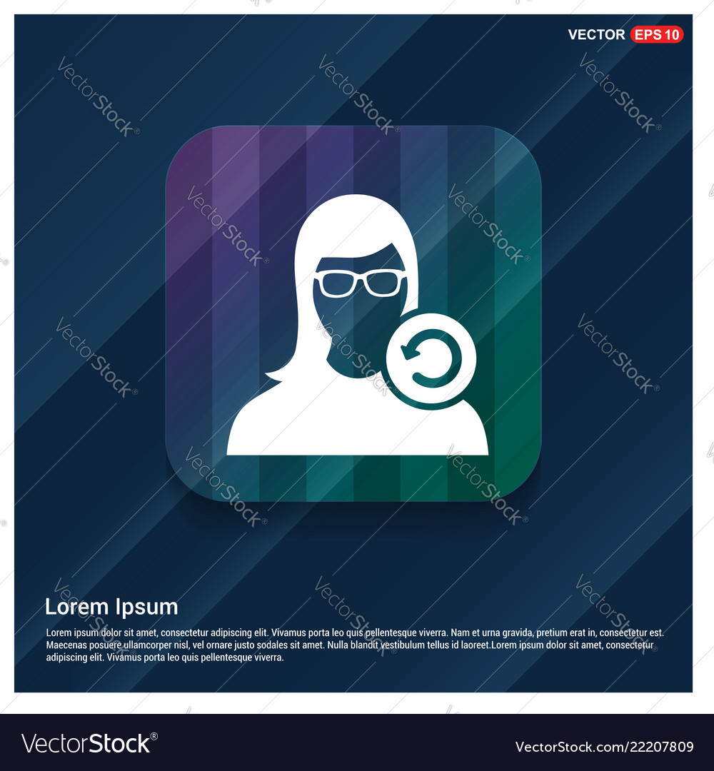 Reload user icon