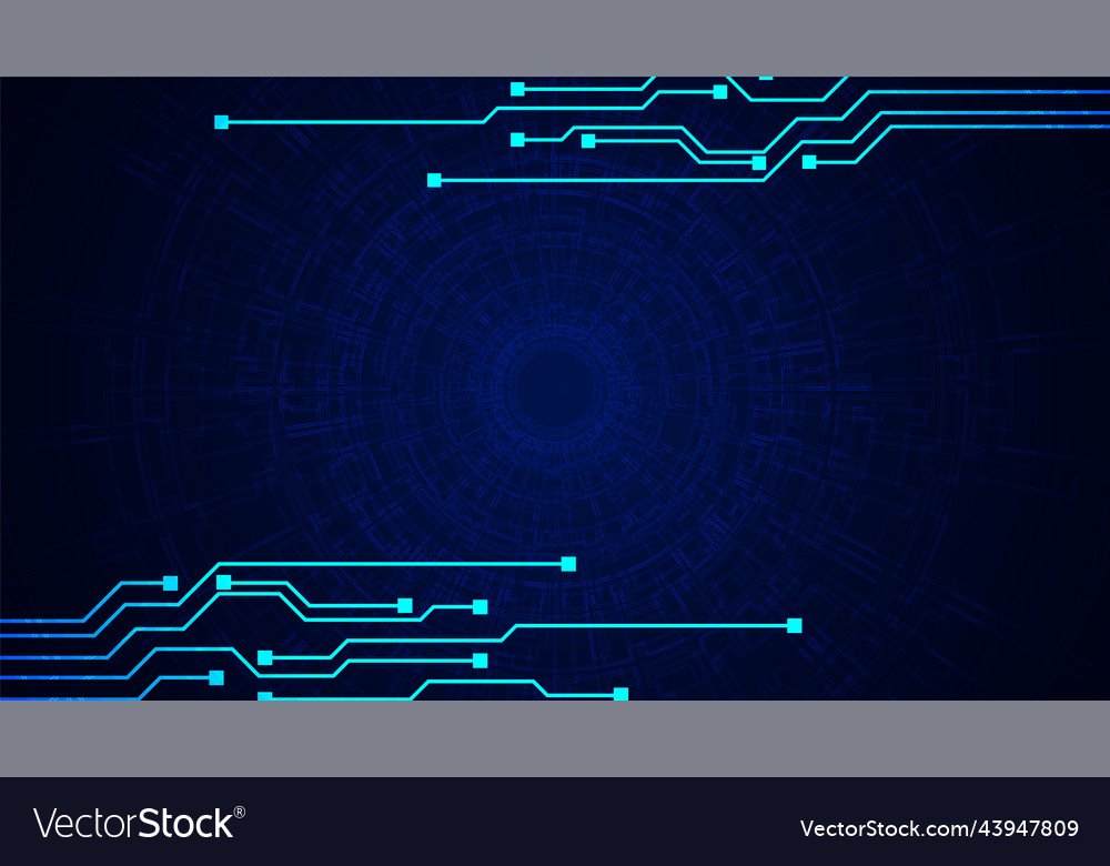 Technology background with hi-tech digital vector image Technology background with hi-tech digital