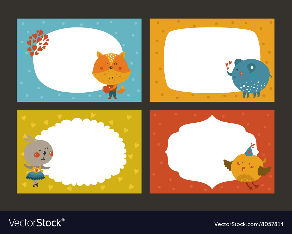 Adorable Animal Border Set