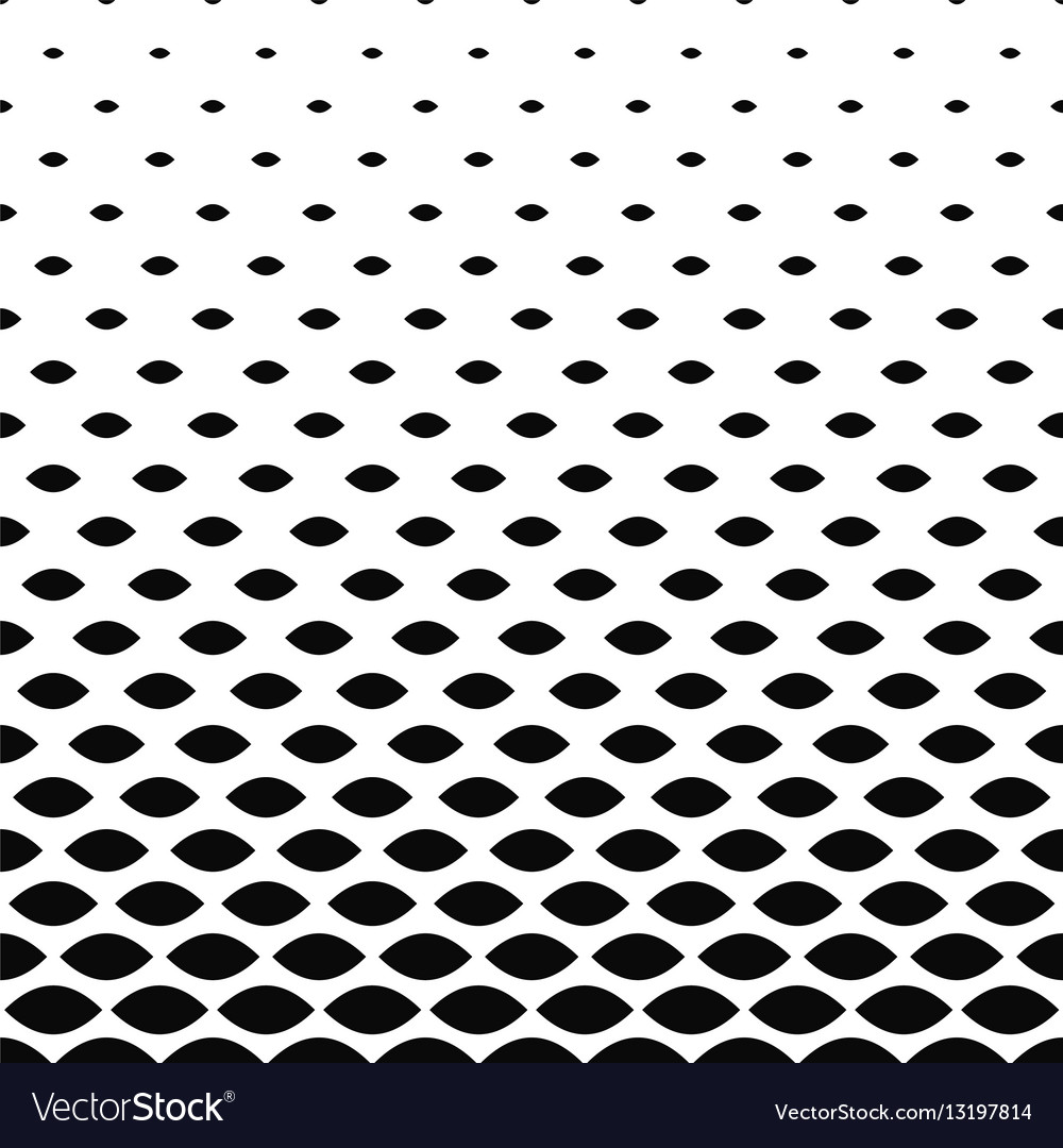 Monochrome curved shape pattern background