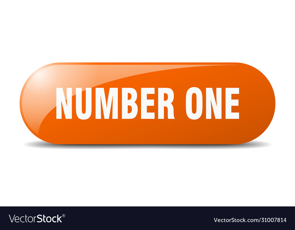 Number one button sign key push