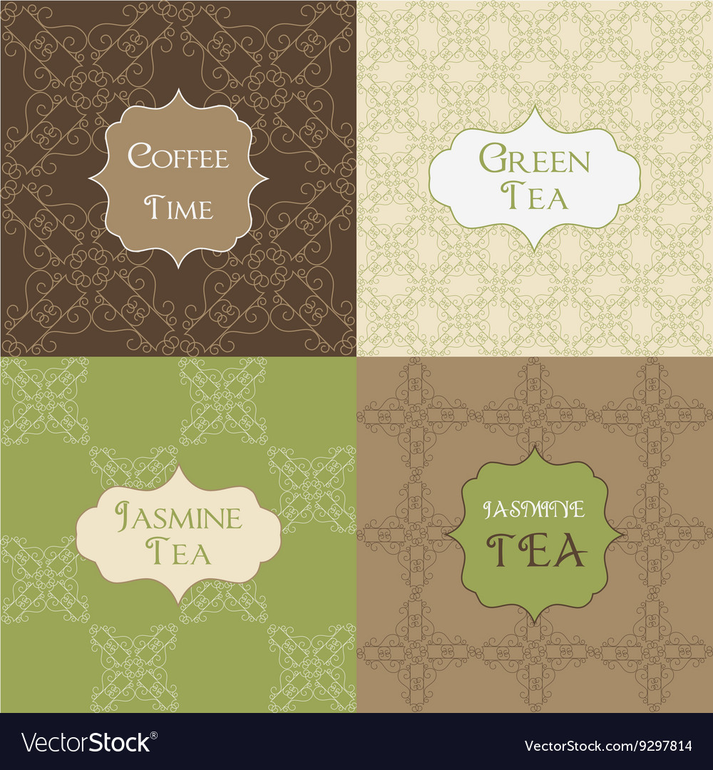 Seamless patterns for background and stickers