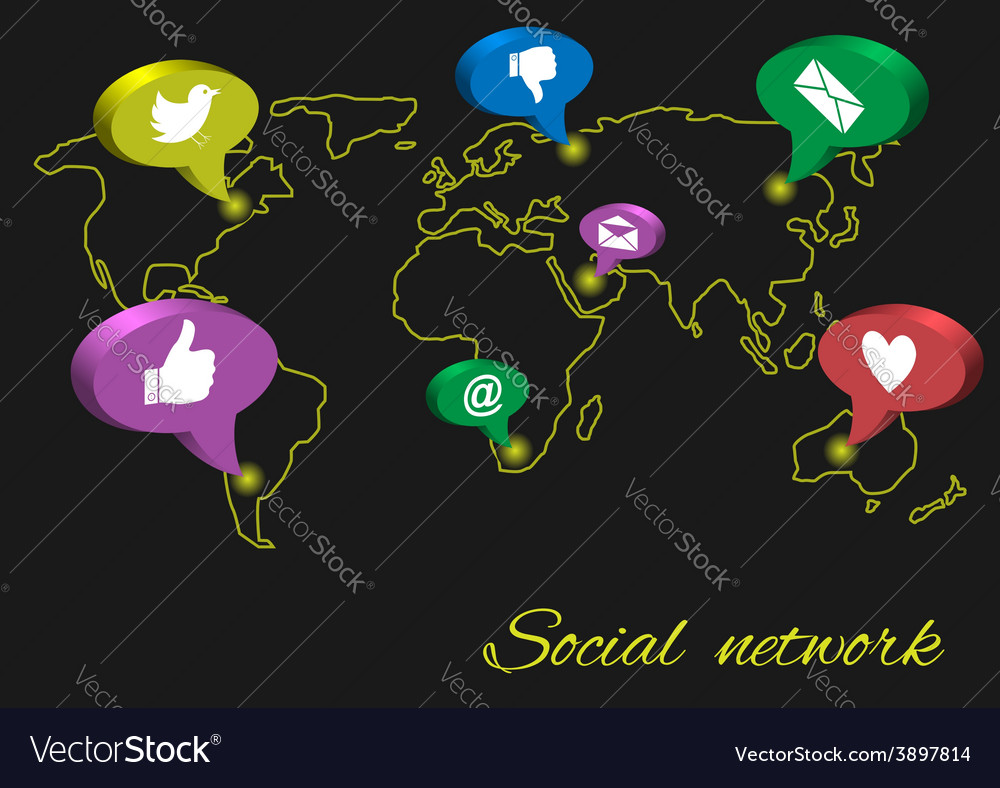 Social network concept