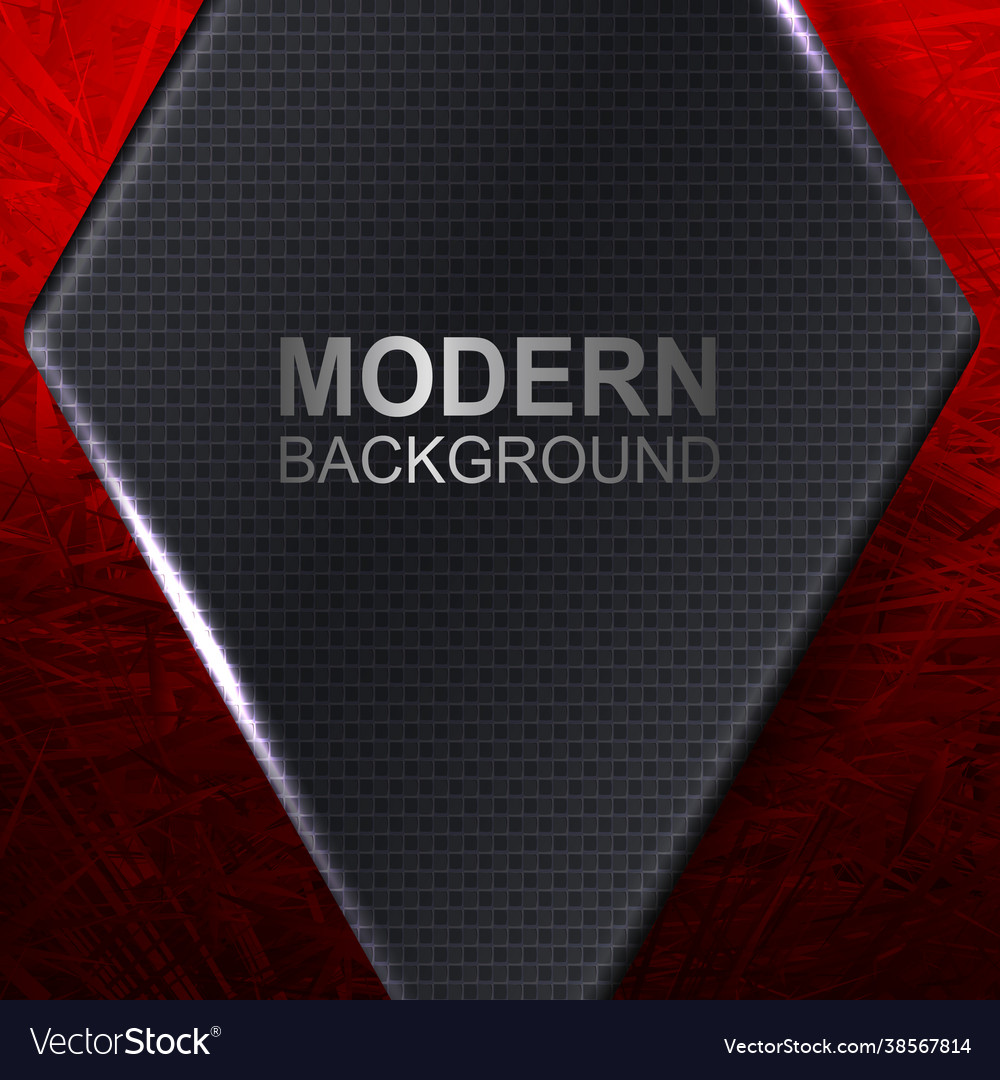 Textured in red with a gradient gray corrugated