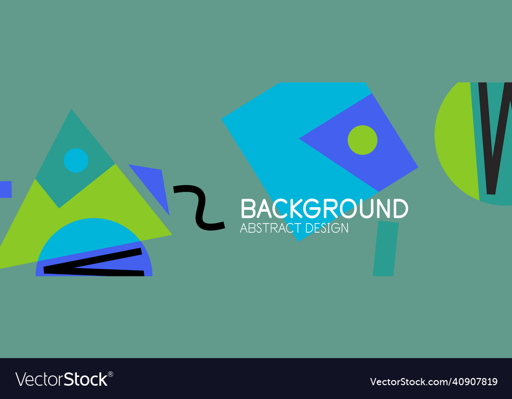 Abstract background with blocks lines geometric