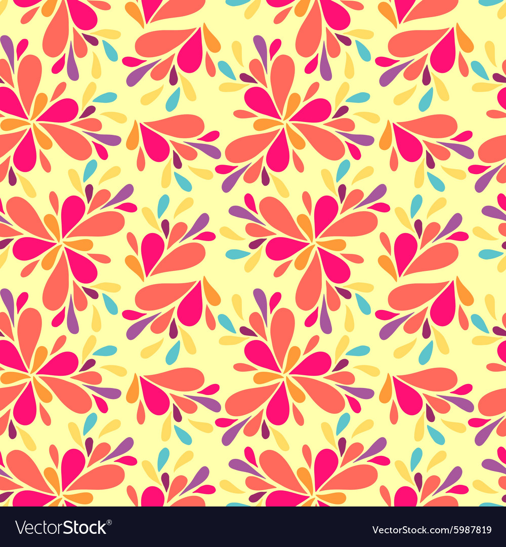 Abstract seamless with round gold pattern