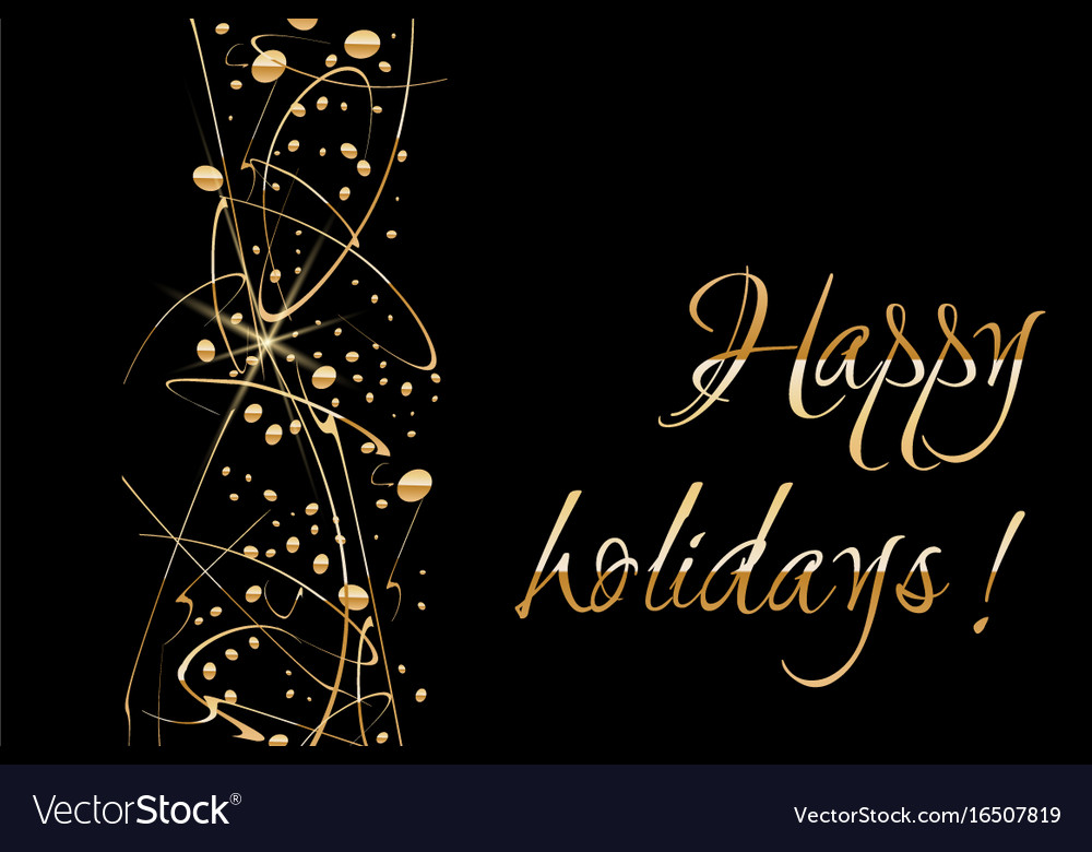 Abstract shiny color gold design element