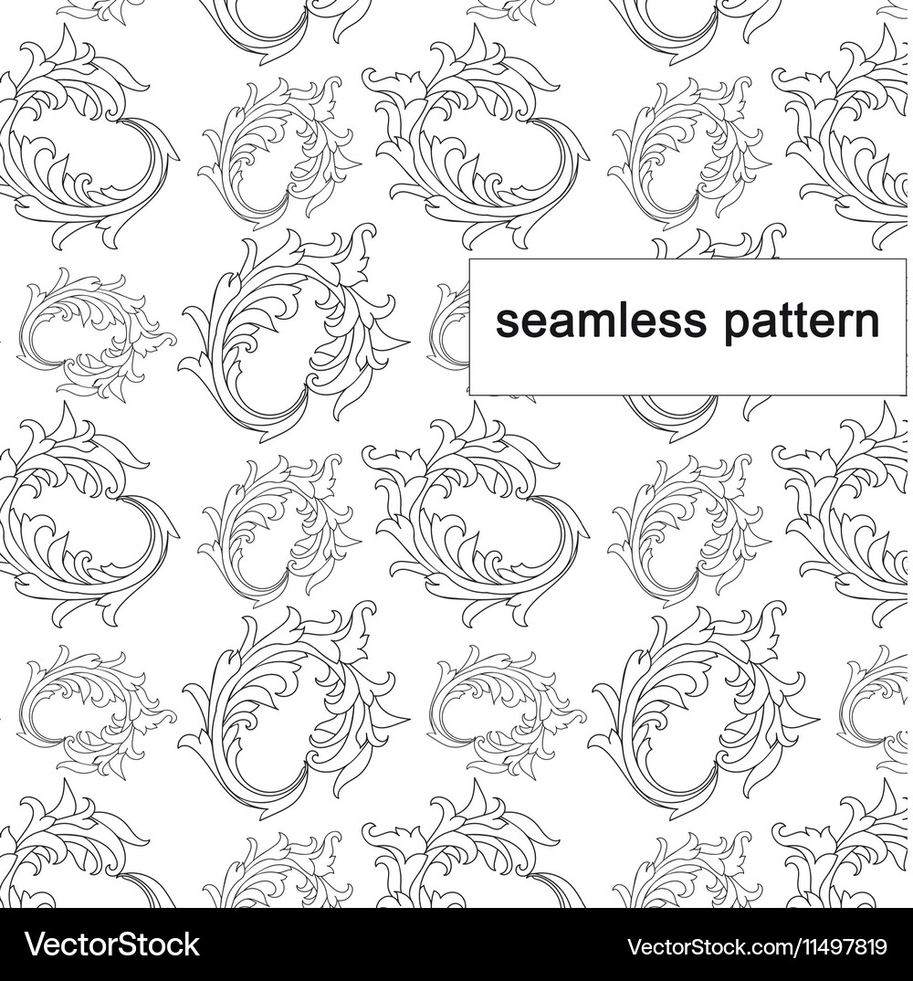 Decorative pattern Royalty Free Vector Image - VectorStock