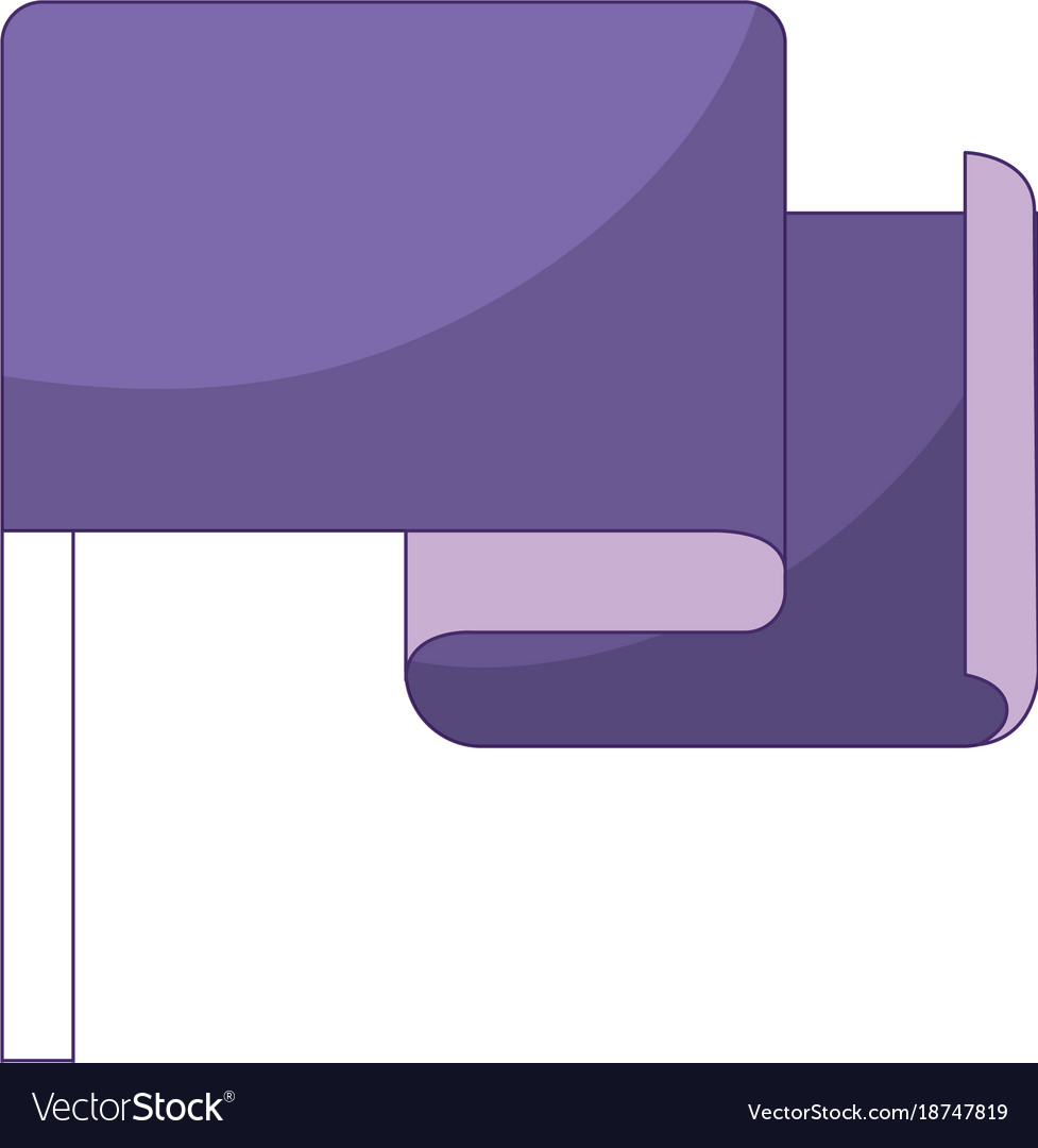 Isolated flag design