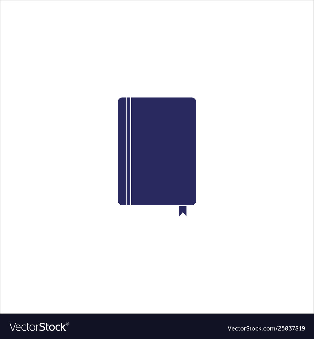 Notebook icon isolated sign symbol