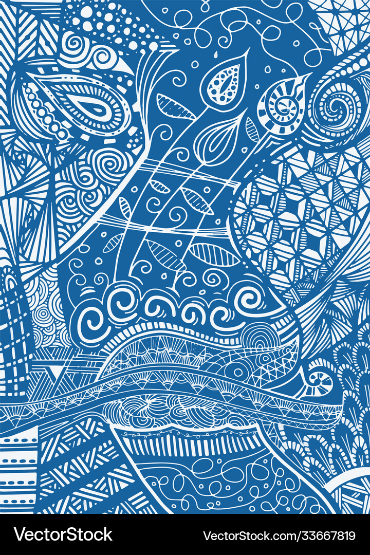 Entrenched Pattern Pattern with entangle background ethnic Royalty Free Vector
