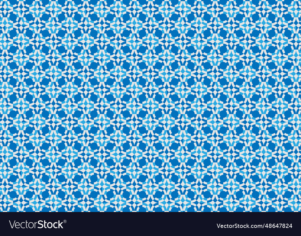 Abstract blue line circle minimal pattern