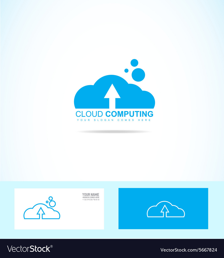 Cloud Computing Icon - Data Storage