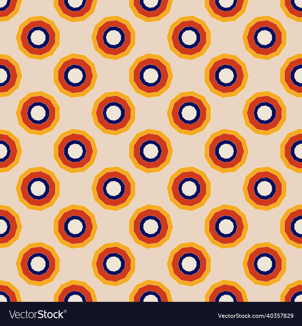 Abstract pattern of colored circles or textile Vector Image Abstract pattern of colored circles or textile