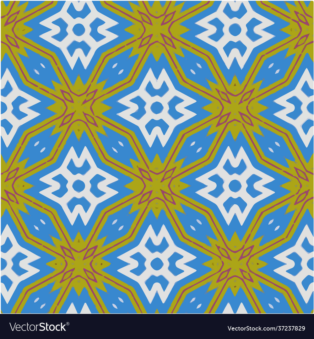 Geometric pattern with triangular elements Vector Image Geometric pattern with triangular elements