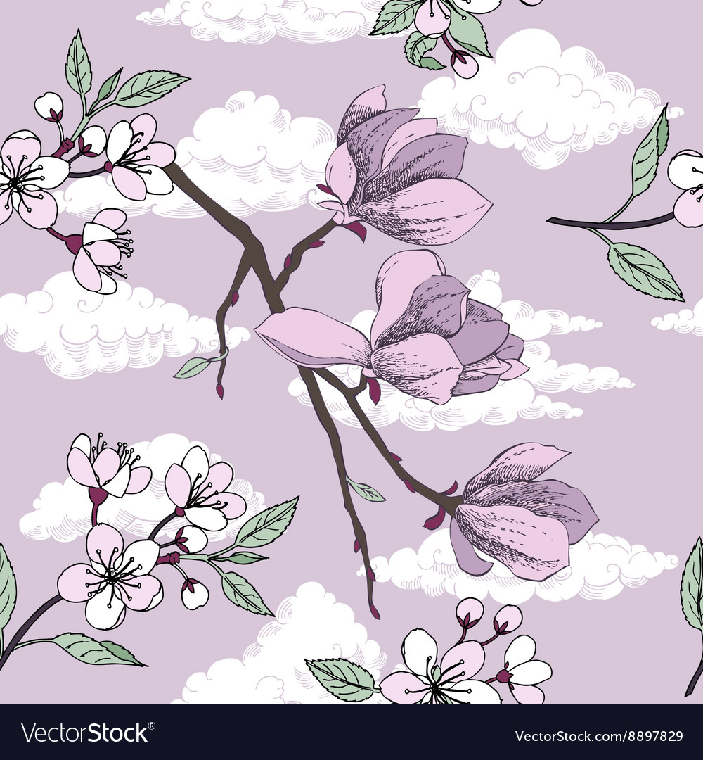 Magnolia Spring Pattern
